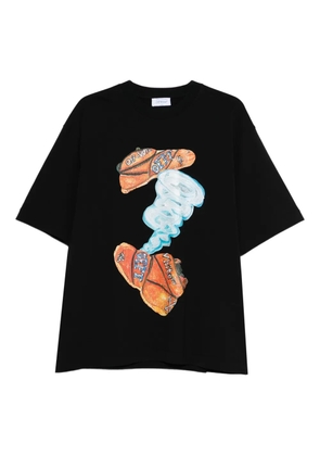 Off-White graphic-print T-shirt - Black