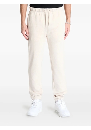 Fred Perry drawstring cotton track pants - Neutrals