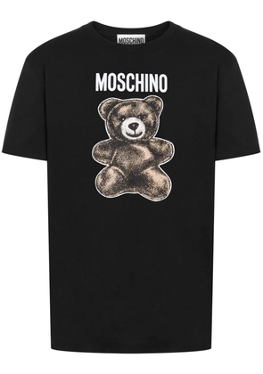 Moschino Teddy bear-print T-shirt - Black
