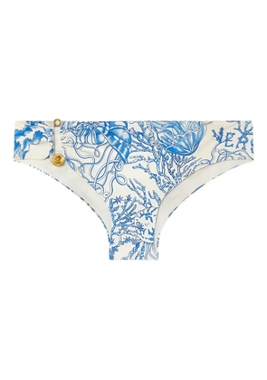 Versace Underwater Barocco bikini bottoms - Neutrals