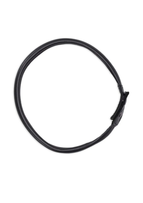 La-Rose Collane leather bracelet - Black