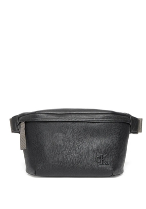 Calvin Klein Jeans logo-embossed belt bag - Black