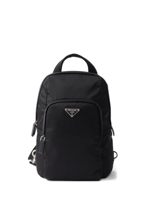 Prada triangle-logo backpack - Black
