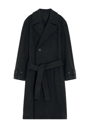 LEMAIRE belted double-breasted coat - Black