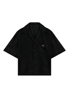 Prada triangle-logo shirt - Black