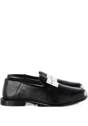 Givenchy logo-patch loafers - Black