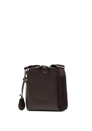 Bally logo-print messenger bag - Brown