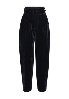 ROTATE BIRGER CHRISTENSEN belted tapered trousers - Black