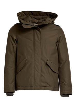 Woolrich hooded military jacket - Green