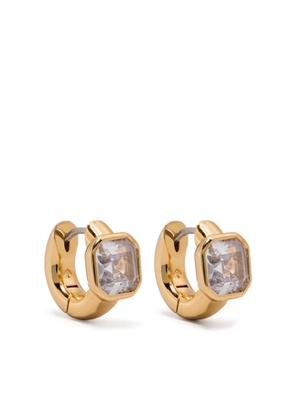 Kate Spade Keep Sparkling Asscher huggies - Gold