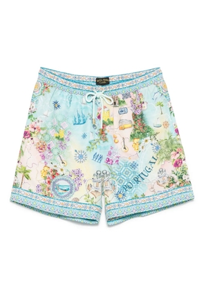 Camilla Just Coasting swim shorts - Green