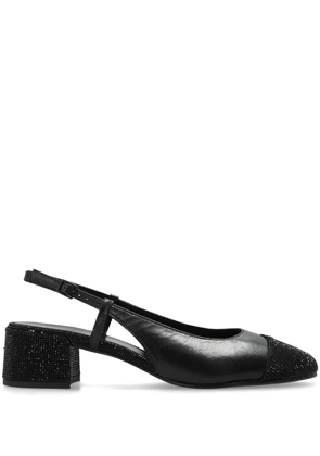 Tory Burch 45mm cap-toe slingback pumps - Black