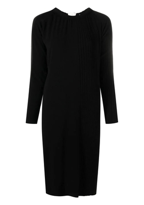 Fabiana Filippi round-neck dress - Black