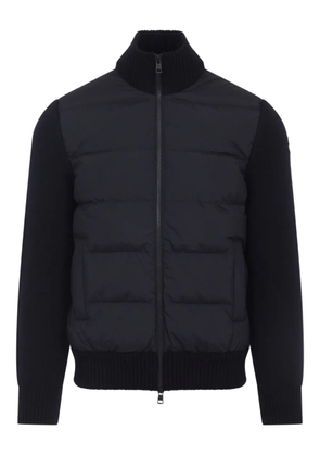 Moncler padded zip-up jacket - Blue