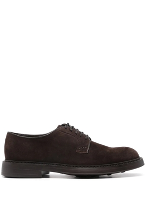 Doucal's suede Derby shoes - Brown