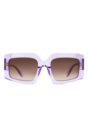 Just Cavalli logo-plaque sunglasses - Purple