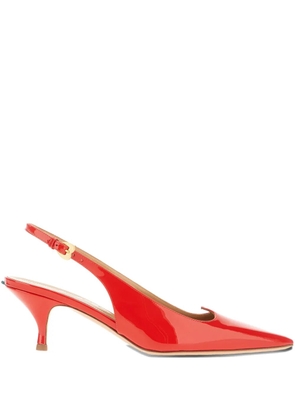 A.Bocca 55mm leather pumps - Red