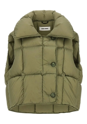 Ienki Ienki Cozy Cloud quilted pillow-collar vest - Green