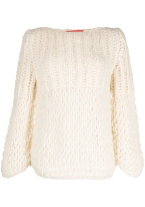 Wild Cashmere Xenia chunky-knit cashmere jumper - White