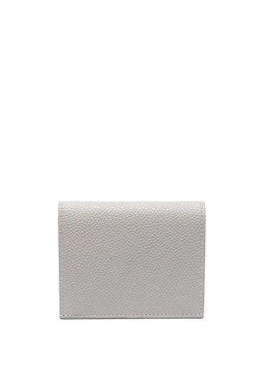 Thom Browne pebbled billfold wallet - Grey