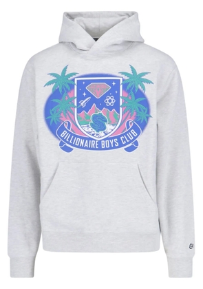 Billionaire Boys Club Tropical Crest Popover hoodie - Grey