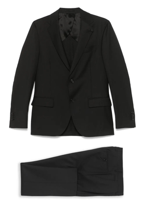Lardini wool suit - Black