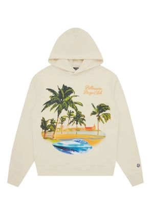 Billionaire Boys Club graphic-print hoodie - Neutrals