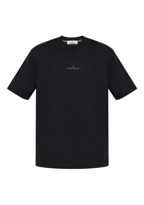 Stone Island cotton T-shirt - Black