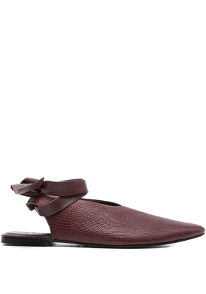 A.EMERY Maude flat pumps - Red