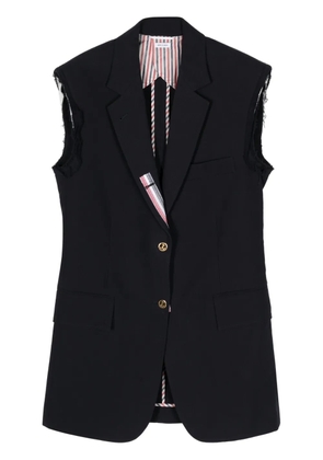 Thom Browne single-breasted waistcoat - Blue