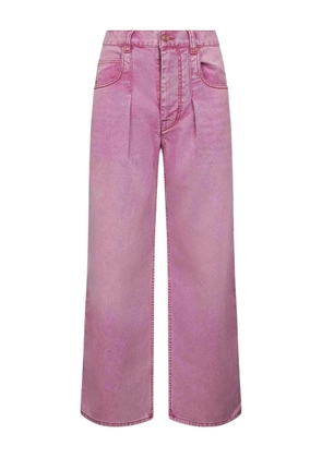 ISABEL MARANT pleat-front jeans - Pink