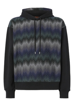 Missoni chevron-pattern hoodie - Black