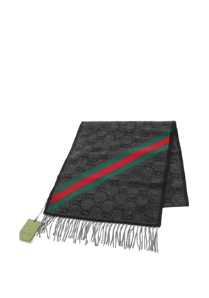Gucci Pre-Owned 2020s GG-pattern scarf - Grey