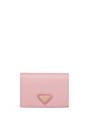 Prada small Saffiano leather wallet - Pink