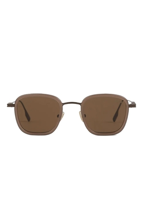 Zegna square-frame sunglasses - Brown