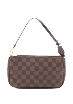 Louis Vuitton Pre-Owned check-pattern shoulder bag - Brown