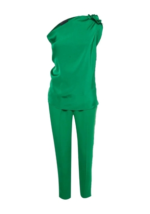 Lanvin Pre-Owned one-shoulder two-piece suit - Green