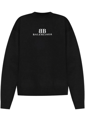 Balenciaga logo sweater - Black