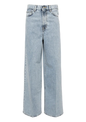 TOTEME high-rise wide-leg jeans - Blue