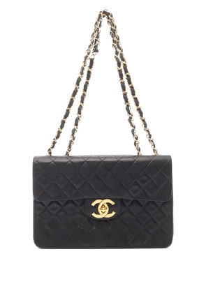 CHANEL Pre-Owned 1991-1994 Deca Matelasse 34 shoulder bag - Black