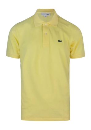 Lacoste logo-patch polo shirt - Yellow