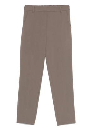 Blanca Vita tapered trousers - Grey