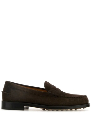Tod's suede loafers - Brown