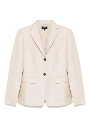Theory linen blazer - Neutrals