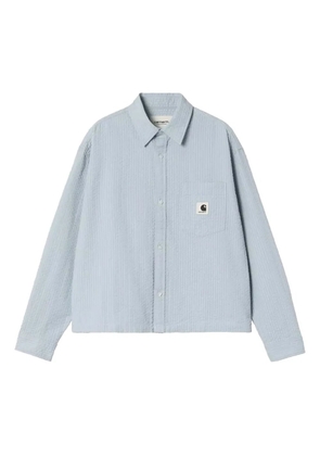 Carhartt WIP Toland seersucker shirt - Blue