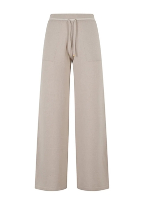 Eleventy drawstring straight trousers - Neutrals