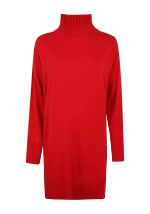 Rossopuro halterneck mini dress - Red