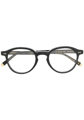 Retrosuperfuture round frame glasses - Black