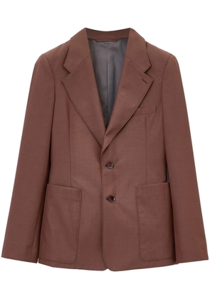LEMAIRE single-breasted blazer - Brown