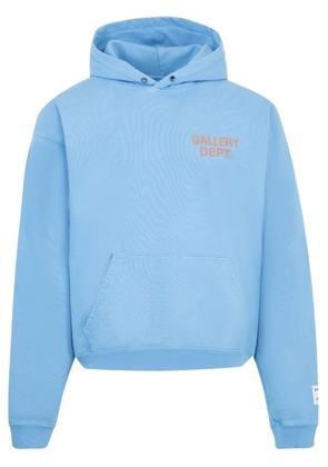 GALLERY DEPT. 90's GD-logo hoodie - Blue